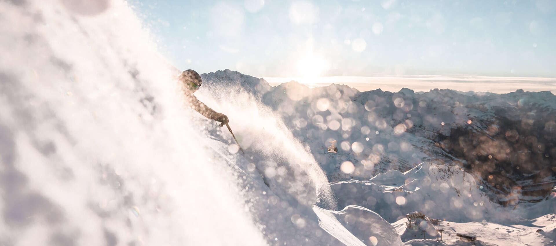 Freeride in St Anton am Arlberg