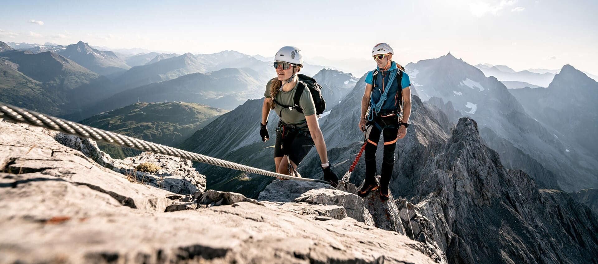 Klettersteig am Arlberg