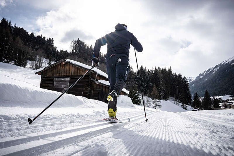 Langlaufen im Winter in St Anton am Arlberg