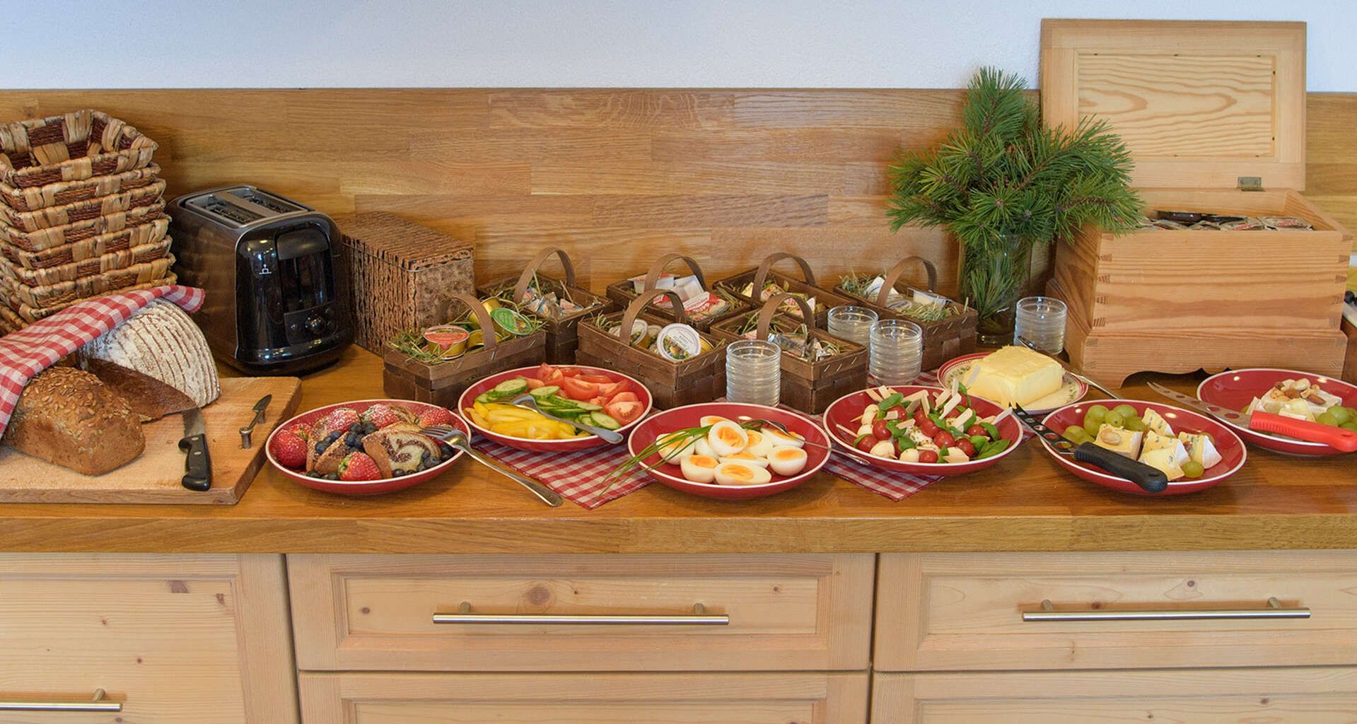 Breakfast at the Hotel Bacherhof am Arlberg